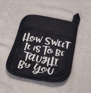 NWOT! Teacher Pot Holder